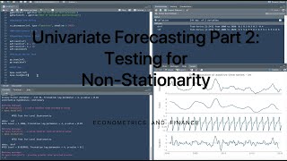 Testing for NonStationarity in R [upl. by Clevey569]