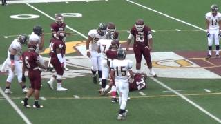 Waipahu JV Football vs Farrington Playoffs Oct 10 2015 [upl. by Suoirtemed675]