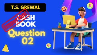 Cash Book Q 02 2425  ts grewal DK Goel Class 11th cbse [upl. by Ilohcin]