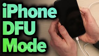 How To Put An iPhone In DFU Mode amp DFU Restore An iPhone 2023 [upl. by Erodaeht]