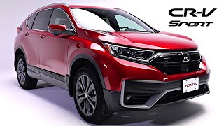 New 202122 Honda CRV Sport Review  Great Family SUV [upl. by Sayette257]