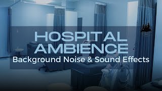 Listen Hospital Ambience  Background Noise amp Sound Effects [upl. by Eilssel]