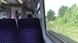 Leaving Theale On A Great Western Railways Class 166 31317 [upl. by Idolla]