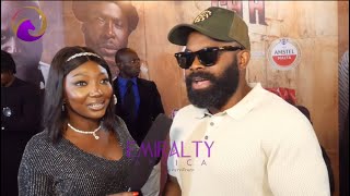 GABRIEL AFOLAYAN FEMI ADEBAYO FUNKE AKINDELE TOYIN ABRAHAM AT HOUSE OF GAA PREMIERE [upl. by Virnelli]