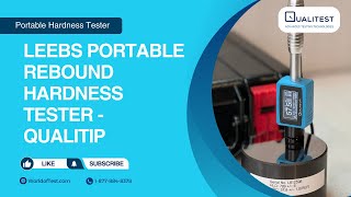 Leebs Portable Rebound Hardness Tester  QualiTip [upl. by Otrebmuh834]