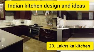 Modular kitchen and colour combination modular kitchen design homes tour modularkitchen [upl. by Arikahc]