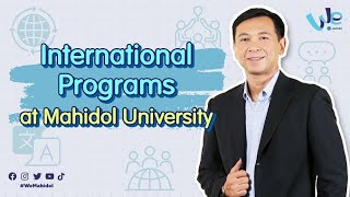 International Programs at Mahidol University  Nous Space [upl. by Seftton]