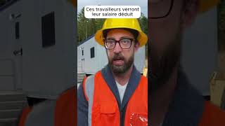 Ces travailleurs verront leur salaire déduit foryou youtubeshorts funny fake situation ⚠️ [upl. by Radford]