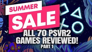 PART 12  Every PlayStation VR2 Game on Sale REVIEWED  Summer Sale July 2024 [upl. by Haikezeh]