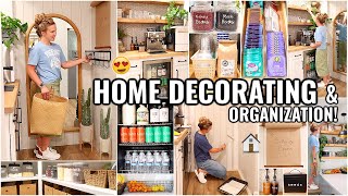 HOME DECORATING amp ORGANIZATION IDEAS😍 ORGANIZE WITH ME  DECLUTTERING AND ORGANIZING MOTIVATION [upl. by Strep559]