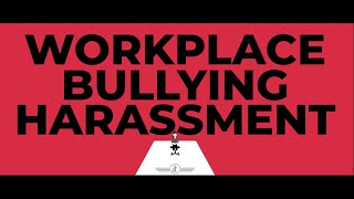 Workplace Bullying amp Harassment Training [upl. by Maurizia26]