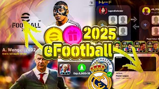 eFootball 2025 Update  😍🔥Official Release Date Edit Mode Master League  Manager amp New Changes 🤩 [upl. by Sybila963]