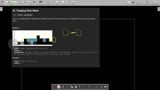 LeetCode 42Trapping Rain Water Arabic [upl. by Joshia]