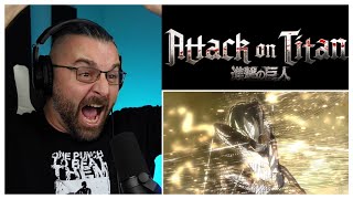 ATTACK ON TITAN 1X19 REACTION Bite The 57th exterior scouting mission part 3 [upl. by Reamy]