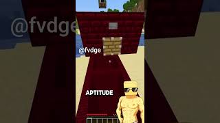 this minecraft parkour is INSANE 😱 shorts [upl. by Anirbas187]