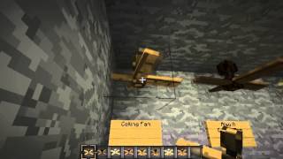 Ceiling Fan Mod MineCraft 147 [upl. by Arbrab405]