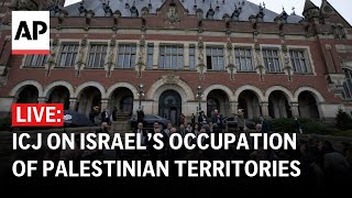 ICJ Day 3 LIVE Top UN court hearing on Israel’s occupation of Palestinian territories [upl. by Annaiel]