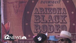 13th Annual Arizona Invitational Black Rodeo held Saturday [upl. by Novit]