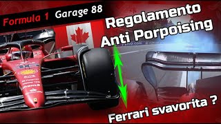 Formula 1 Garage 88  Regolamento Anti porpoising Ferrari sfavorita [upl. by Egduj]