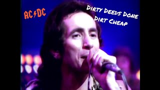 ACDC  Dirty Deeds Done Dirt Cheap PromoClip Remastered [upl. by Born]