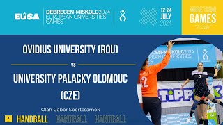 Handball Women Gold medal  Ovidius University ROU  University Palacky Olomouc CZE [upl. by Jehu]