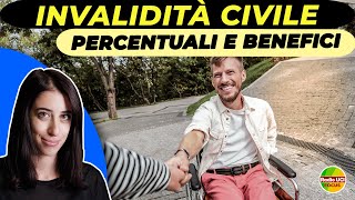 Invalidità Civile♿ Percentuali e benefici economici [upl. by Barnum217]