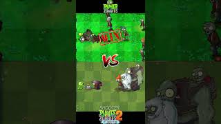 Pvz 2 Vs Pvz  Doom Shroom Potato Mine Peashooter Plant Team Vs Gargantuar zombie Team shorts [upl. by Michaeu969]