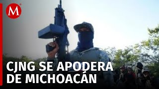 El miedo gobierna en Coahuayana Michoacán tras presencia del CJNG [upl. by Anoek]