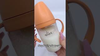 Best Sippy Cup 2024  Turn your Quark bottles into sippy cups whenever you’re ready shorts [upl. by Anaigroeg685]