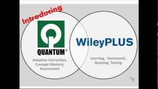 WileyQuantum Adaptive Learning and Assessment Software Overview [upl. by Htebesile235]