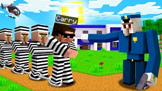 Golem Arrested Carry and Villagers in Minecraft [upl. by Renferd]