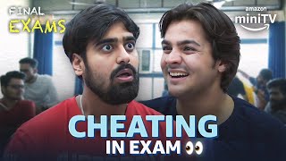 Ashish Chanchlani Cheating In Exams Like A Pro 😎  Final Exams  Amazon miniTV [upl. by Bonilla77]