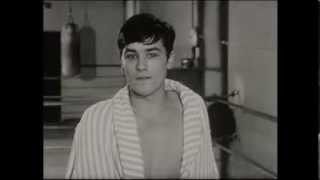 Alain Delon  Interview 1959 [upl. by Eidnam237]