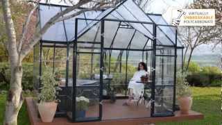 Victory Orangery Garden Chalet Greenhouse Kit  Canopia by Palram [upl. by Barty660]