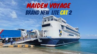 Brand New Vessel  Mv LiteCat2 CEBU TUBIGON BOHOL MAIDEN VOYAGE [upl. by Hare]