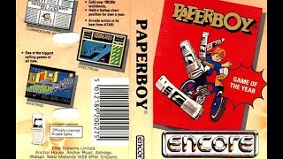 Paperboy on Amstrad Spectrum and C64 [upl. by Neelasor796]