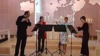 Weber  Invitation to danceHelsinki flute quartetDVarelas [upl. by Goode]