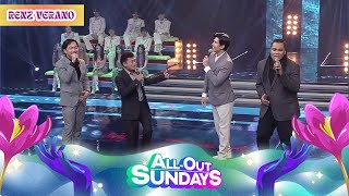 Catch Renz Veranos Latest Song Gigising Na Ko Featuring AyOS Barkada  AllOut Sundays [upl. by Cornwall]