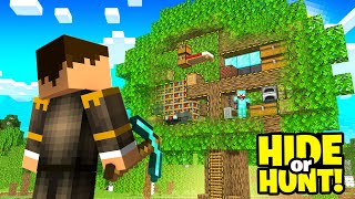 99 Can’t Find This Hidden Base in Minecraft Hide or Hunt [upl. by Alyks]