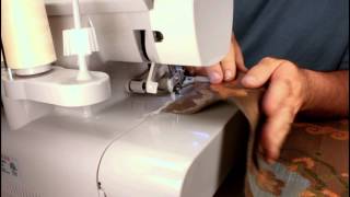 Singer Heavy Duty Serger Sewing Canvas and Knits [upl. by Janel602]