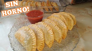 Cómo hacer EMPANADAS DE ATUN SIN HORNO Masa de 3 INGREDIENTES ‼️ [upl. by Meri416]