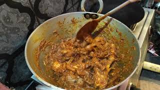 Spiciest Chicken Lal Kosha Jhaal Prepared for New Year Eve JyotiDeep Eating Show🍗🐔 [upl. by Ahsertal940]