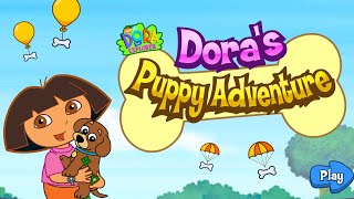 Dora the Explorer Doras Puppy Adventure  A Pawsitively Fun Game From Nick Jr [upl. by Ansilma]