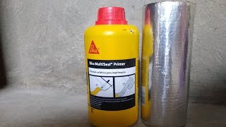 Sika Multiseal Primer  Manta asfaltica Como Aplicar [upl. by Lehar]