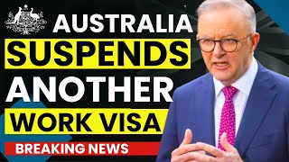 AUSTRALIA SUSPENDS WORKING HOLIDAY VISA SCHEME  LATEST AUSTRALIA IMMIGRATION NEWS 2024 [upl. by Daffy746]