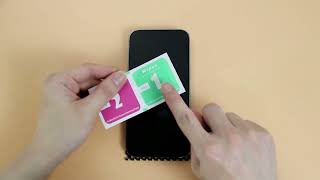 How to Install the Hydrogel Screen Protector Film for iPhone [upl. by Attiuqahs]