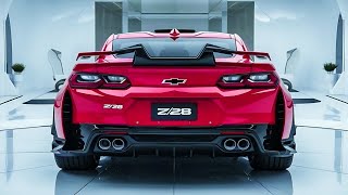 Camaro Z28 Revealed Finally The NEW 2025 Chevy Camaro Z28 Unveiled  FIRST LOOK [upl. by Aiuhsoj]