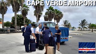 SAL ISLAND 🏝 🛫 CAPE VERDEMost beautiful Airport in Africa 🌍northatlanticocean verde africa sal [upl. by Forrester]