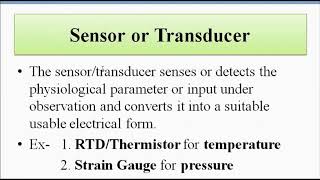 Biomedical Instrumentation and Measurement System  Basic Concepts [upl. by Egroj]