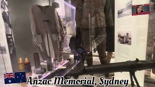 Australia Sydney anzac memorial travel traveler touristMaam Shawie Vlog [upl. by Balliol740]